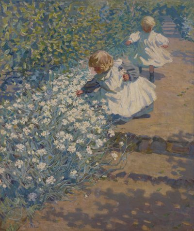 Picking Flowers by Helen Galloway McNicoll
